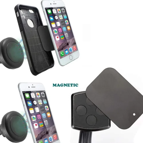Miniatura 4 de Soporte magnético de coche para teléfonos Galaxy A03s A13 A14 A23 A53 A54 5G - Soporte para parabrisas telescópico fuerte agarre M8Z compatible