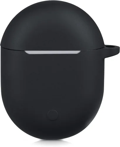 Miniatura 6 de kwmobile Funda compatible con Xiaomi Redmi Airdots 3 Pro/Buds 3 Pro - Funda de silicona para auriculares - Negro