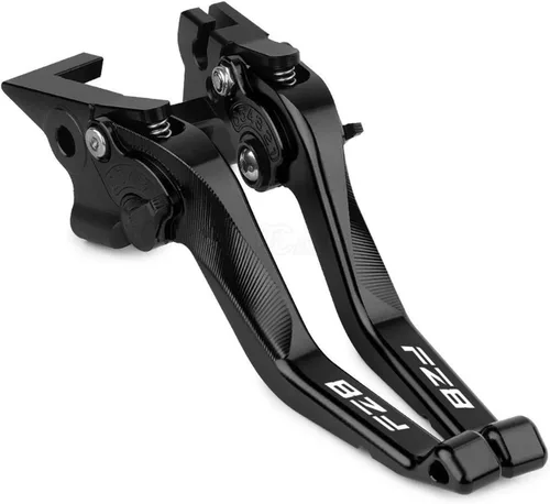for FZ8 FZ 8 2011 2012 2013 2014 2015 CNC Short Brake Clutch Levers Motorcycle Handles Adjustable Lever(Black)