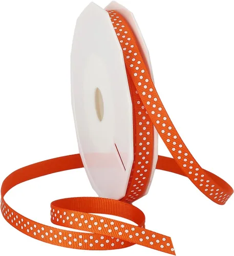 Miniatura 17 de Morex Ribbon Swiss Dot - Cinta de grogrén de poliéster, carrete de 3/8 pulgadas por 20 yardas, aguamarina