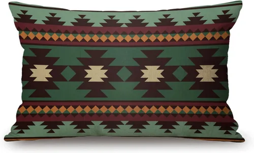 Miniatura 17 de Solekla Funda de almohada lumbar de flamenco rosa de 12 x 20 pulgadas, decorativa, para dormitorio, sala de estar, piñas y hojas exóticas, funda
