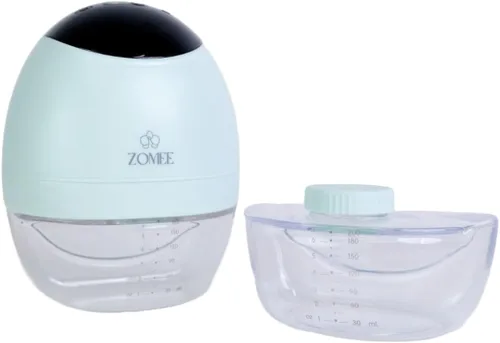 Miniatura 2 de Zomee Botella de colección a prueba de fugas, 7 onzas, para extractor de leche portátil Zomee Fit para madres lactantes y lactantes, contenedor