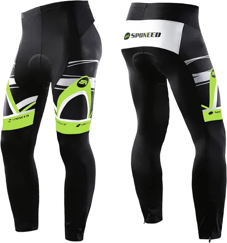 Miniatura 2 de sponeed Ropa de ciclismo para hombre, manga larga, para bicicleta de montaña, camiseta de bicicleta de carretera, pantalones acolchados, trajes
