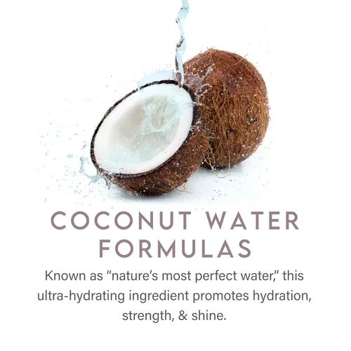 Miniatura 5 de ALURAM Acondicionador diario de agua de coco para hombres y mujeres, hidratación limpia y brillo para todo tipo de cabello, 33.8 onzas líquidas