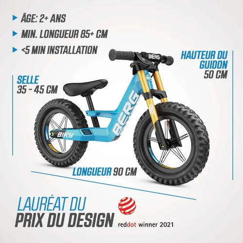 Miniatura 5 de BERG Biky - Bicicleta de equilibrio - Bicicleta ligera para niños pequeños - Mini bicicleta fácil de usar - Edades 2-5 años