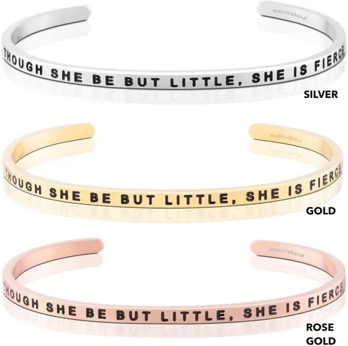 Miniatura 2 de MantraBand Pulseras Pulsera de mantra ajustable grabada inspiradora Color oro rosa Regalos para mujeres