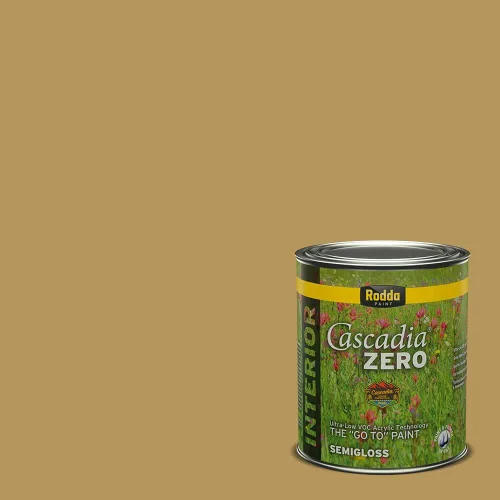Miniatura 3 de Rodda Paint CASCADIA XL Pintura e imprimación satinada exterior en uno, cuarto de galón, Aquafir