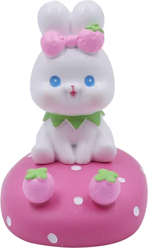 Lindo conejo teléfono móvil soporte animal Smartphone escritorio soporte para todos los teléfonos móviles Bunny teléfono soporte escritorio ornamento