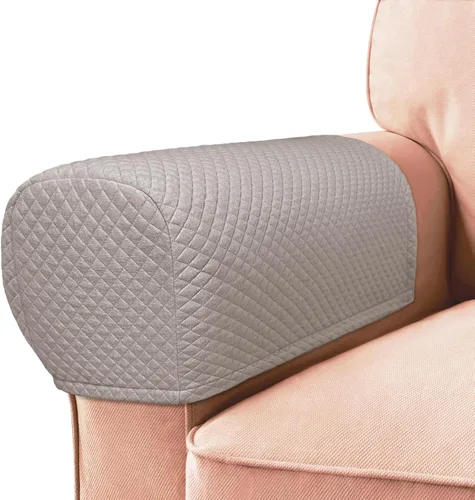 Miniatura 30 de Roytub Fundas para Reposabrazos de Sofá, Fundas para Reposabrazos, Funda Elástica para Reposabrazos para Sofás, Sillón, Sofá de Dos Plazas, Sillón