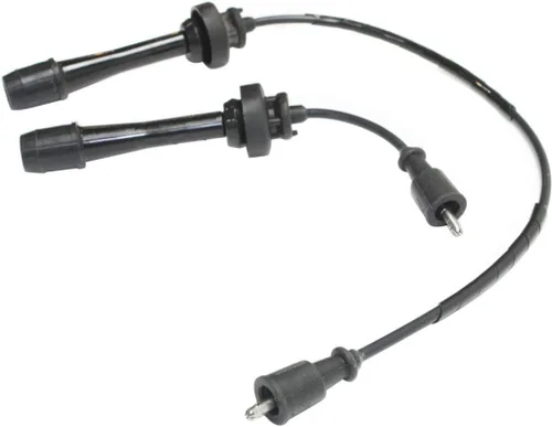 Miniatura 5 de Para Mazda Protege - Cable de bujía (2001, 2002, 2003), acabado negro, 0.197 in, 4 cilindros, 2,0 l