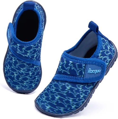 Racqua Zapatos acuáticos para bebés y niños pequeños, de secado rápido, para natación, deportes, piscina, zapatos acuáticos para niños y niñas