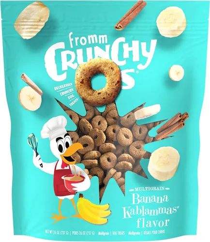 Miniatura 30 de Fromm Crunchy Os Bacon Blasters - Golosinas para perros con sabor a tocino, golosinas crujientes prémium para perros, receta de tocino, 6 onzas