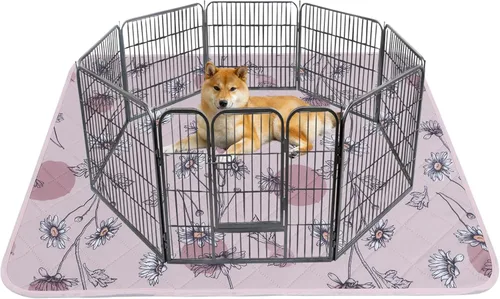 Miniatura 32 de IEUUMLER EU007 - Almohadillas lavables para perros, paquete de 2, antideslizantes e impermeables, reutilizables, para entrenamiento de cachorros