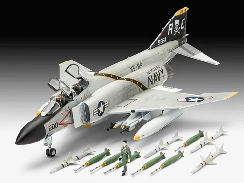 Miniatura 4 de Revell of Germany 03941 F-4J Phantom Ll Kit de construcción