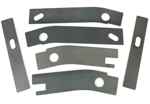 Miniatura 3 de ECOTRIC 6 placas de soldadura de grillete oxidadas para reparación de marco, compatibles con Jeep Wrangler YJ trasero 1986-1995