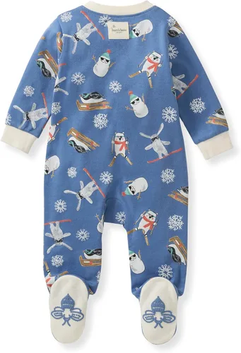 Miniatura 218 de Burt's Bees Baby - Pijama de una pieza para bebé, mameluco para dormir y jugar, algodón 100% orgánico, cremallera frontal