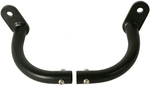 Miniatura 4 de TCT-MOTORPARTS Soporte de protección de alforja con bracket se adapta a Harley Touring FLHT modelos 97-08 Negro