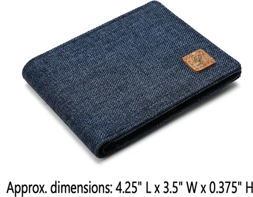 Miniatura 40 de Lanyani Carteras RFID Bifold Simple