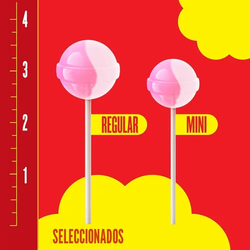 Miniatura 6 de Chupa Chups Paletas Candy, 40 ventosas de caramelo para niños, helado de cremosa, 2 sabores cremosos surtidos, para regalos, fiestas, oficina, 40