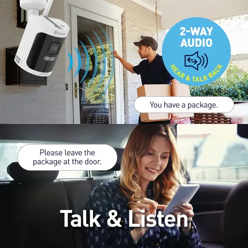 Miniatura 2 de Kit de seguridad inalámbrico AllSecure650™ 2K con 4 cámaras sin cables y NVR Power Hub