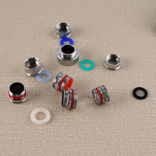 Miniatura 7 de Kit de adaptador de grifo de latón iFealClear de 11 piezas, adaptadores de aireador de fregadero de cocina se ajustan a grifos con aireadores