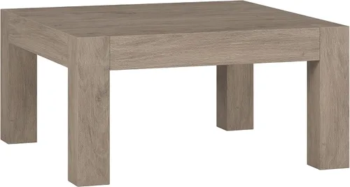 Miniatura 12 de Henn&Hart Mesa de centro cuadrada de 34 pulgadas con parte superior de madera para sala de estar, sala familiar, oficina o apartamento, color negro