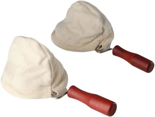 Miniatura 3 de Bolsa de filtro de tela de franela, filtro de café con mango de madera, bolsa de filtro de tela de franela reutilizable para café, filtro de café