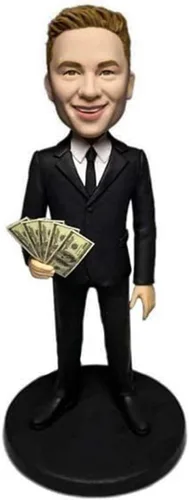 Miniatura 27 de Bobblehead personalizada para mujer, figura personalizada de Lady Boss de la foto, regalo de empoderamiento para mujeres, decoración de escritorio