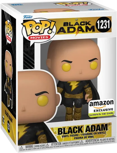 Miniatura 4 de Funko Películas: Black Adam - Black Adam Flying con capa (brillante), exclusivo de Amazon, multicolor, 65031