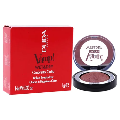 Miniatura 3 de Pupa Milano Vamp! Sombra de ojos horneada húmeda y seca, textura ligera y ultrafina, mejora los párpados con un color radiante y multifacético