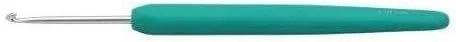 Miniatura 4 de Knitter-s Pride Waves Gancho de plata de un solo extremo, M-13 US / 0.354 in - Iris