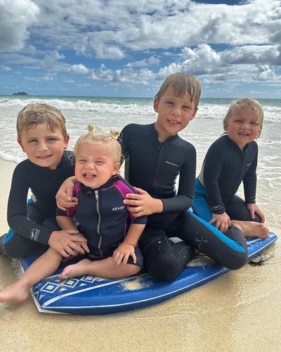Miniatura 3 de Seaskin - Traje de neopreno para niños, 2mm con cremallera frontal, traje de baño completo para buceo, trajes térmicos para niños y niñas