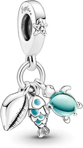 Miniatura 3 de Animal Charm 925 Sterling Silver Openwork Bead for Charm Bracelets and Necklaces,Jewelry Gifts Women