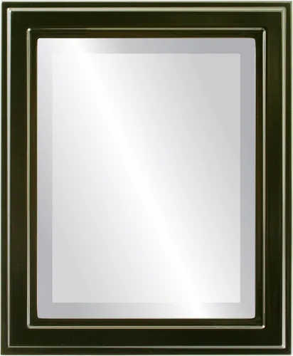 Miniatura 13 de OVALCREST Espejo de pared biselado rectangular para decoración del hogar, estilo Wright - Oro champán - Dimensiones exteriores de 16 x 20 pulgadas