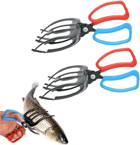 Miniatura 8 de Pinza de Pescado de 3 Garras, Pinza de Pesca Multifuncional de Tres Dientes 2025 NUEVA Antideslizante, Pinza de Pescado de Metal con Agarre
