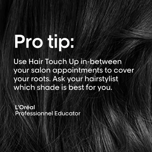 Miniatura 5 de L'Oreal Professionnel Root Touch Up Spray corrector de raíces Mezcla y cubre el cabello gris Resultados naturales duraderos 1 champú No