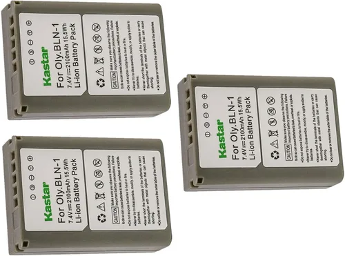 Miniatura 4 de Kastar Paquete de 1 batería recargable de repuesto para batería Olympus BLN-1 BLN1, cargador BCN-1 BCN1, Olympus M-D E-M1, OM-D E-M5, OM-D E-M5 Mark