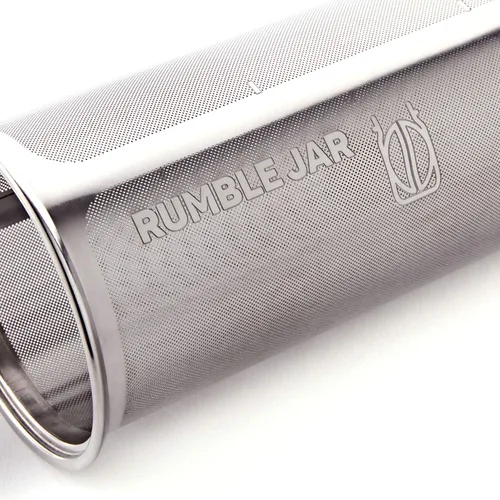 Miniatura 3 de Rumble Jar - Cafetera fría de próxima generación para tarros Mason - El filtro de 200 micrones es ideal para granos gruesos y café más fuerte
