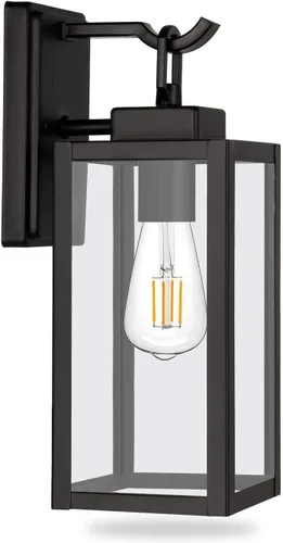 Miniatura 10 de hykolity Luces de pared para exteriores de gran tamaño, linterna de pared exterior de 16 pulgadas, aplique de pared exterior impermeable