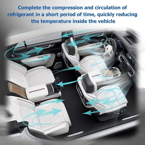 Miniatura 3 de WFLNHB Compresor de Aire AC Reemplazo para Honda Civic 2006 2007 2008 2009 2010 2011 1.8L CO 4918AC