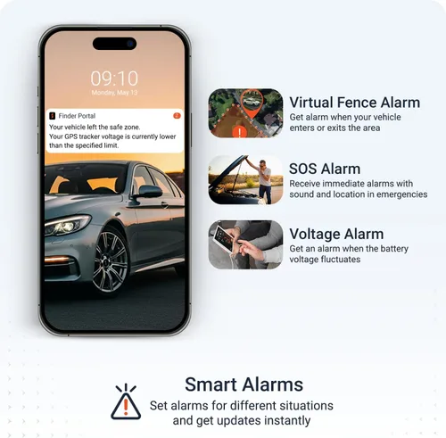 Miniatura 9 de PAJ GPS Rastreador GPS USB 4G - Mini rastreador de vehículos para automóviles y camiones - Conexión directa de 12 V a través del puerto
