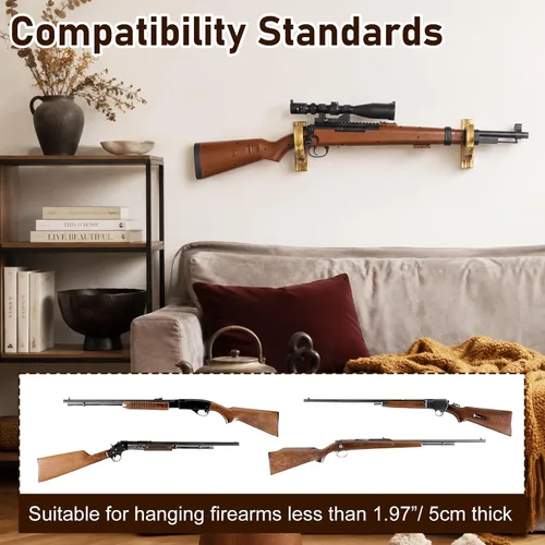 Miniatura 3 de Gun Rack for Wall