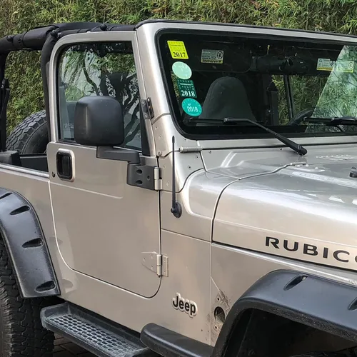 Miniatura 2 de Antena corta de 13 pulgadas para Jeep Wrangler TJ 1997-2006, nueva antena flexible en espiral de repuesto para Jeep Wrangler TJ 1997-2006