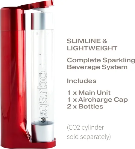 Miniatura 2 de Twenty39 qarbo Classic - Máquina para hacer agua con gas, carbonatador de bebidas de soda para el hogar, dispensador de seltzer y bebidas