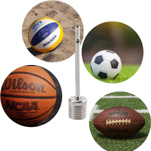 Miniatura 6 de SAVITA Ball Pump Inflation Needle Set Tire for Inflatables Air Nozzle Pump Adapter Adaptor for Inflator Toys, Sport Balls, Basketball, Balloons and