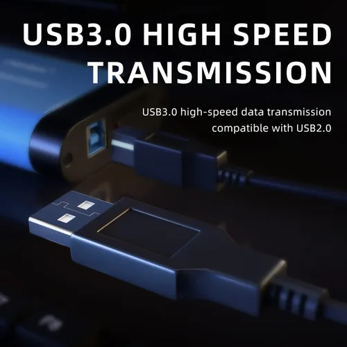 Miniatura 4 de Tarjeta de captura de doble entrada - Dispositivo de captura de video HDMI a USB 3.0, 1080P 60fps UVC YUV422 PnP HD convertidor de grabación