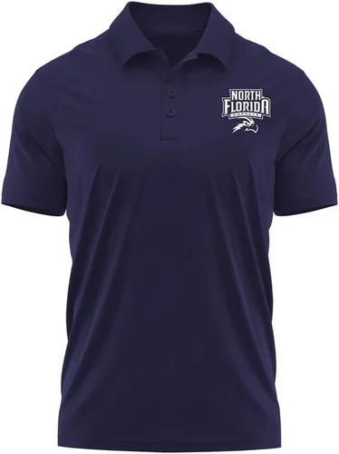 Miniatura 151 de Camisa polo deportiva oficial de la NCAA Collegiate para hombre, colección con logotipo en el pecho izquierdo