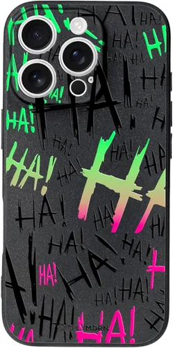 Miniatura 37 de SIMPLYMDRN Funda delgada para iPhone 13 Pro Max, diseño de Joker Haha, funda genial para hombres, cubierta de diseñador de villano superhéroe