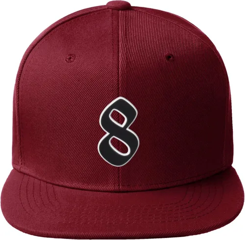 Miniatura 993 de Daxton Gorra clásica con visera de billete plano con letras del alfabeto inglés antiguo de la A a la Z
