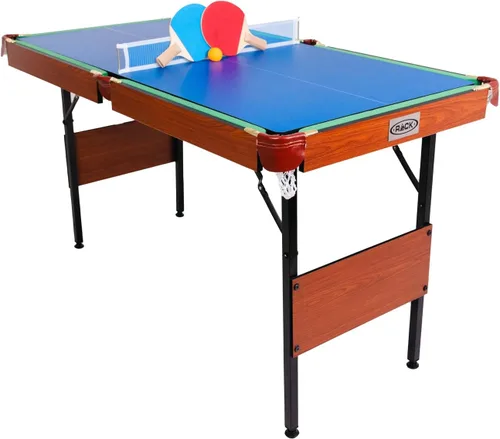 Miniatura 4 de RACK Crucis - Mesa de billar/pool plegable, 5.5 pies